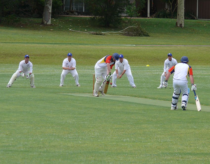 Ash digs one out vs Southerns, Day One.jpg