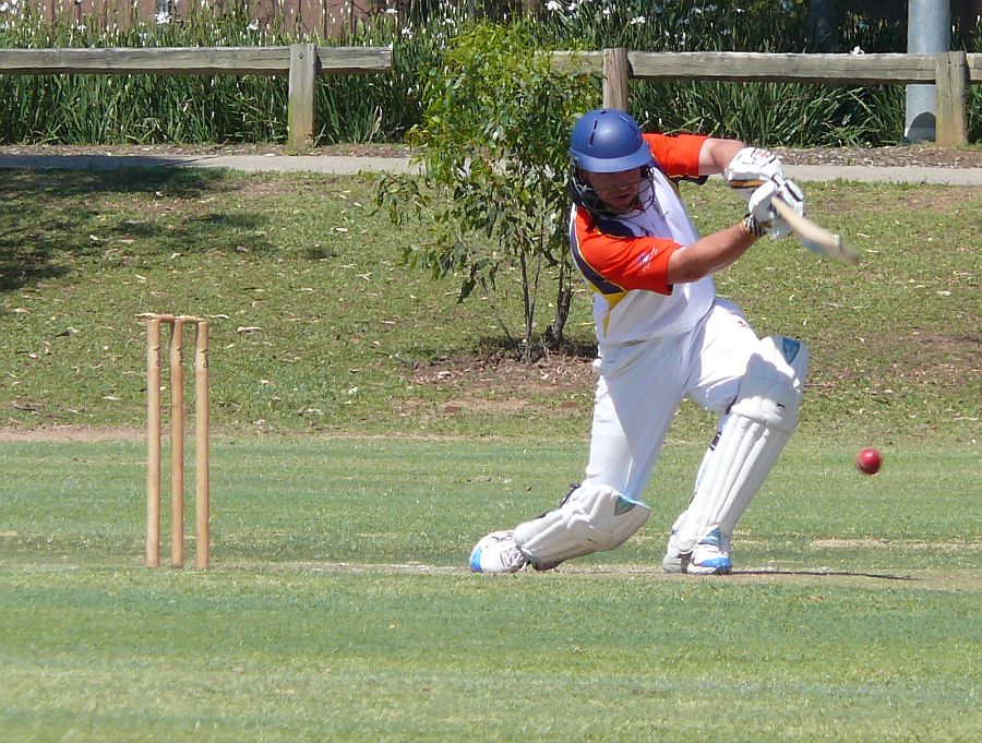 Smithy cover drive vs NSW B, Day Three.jpg