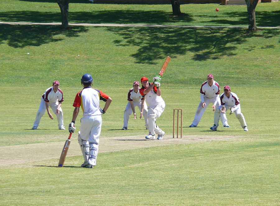 Dutchy first ball 4 vs Qld.jpg