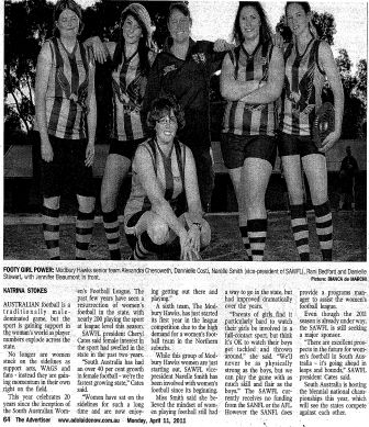 Modbury Women's Advertiser Article.jpg